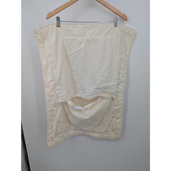 Set of 3 Vintage D. Porthault King Pillowcases Ivory Floral Damask 100% Cotton - Picture 8 of 9